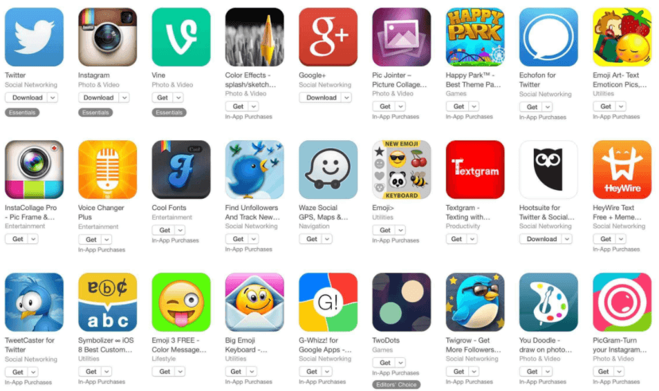 app store feature được featured